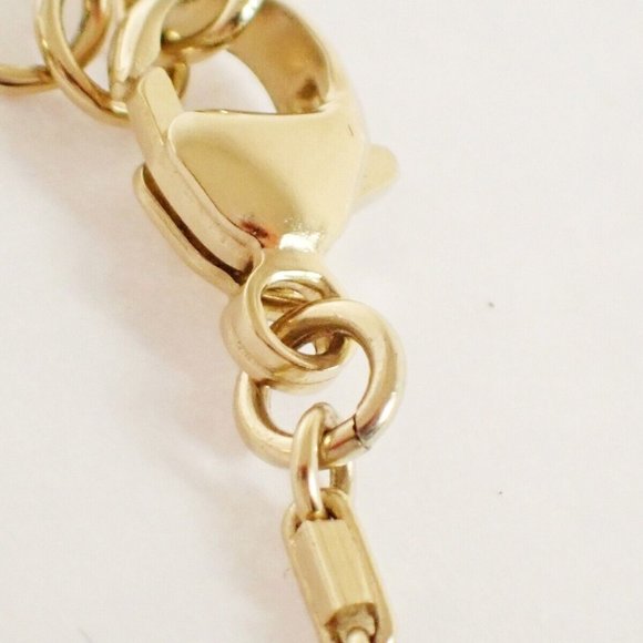 CHANEL CC Rhinestone Imitation Pearl Ribbon Chain Necklace 13C White GHW 20RJ332 - Picture 2 of 13